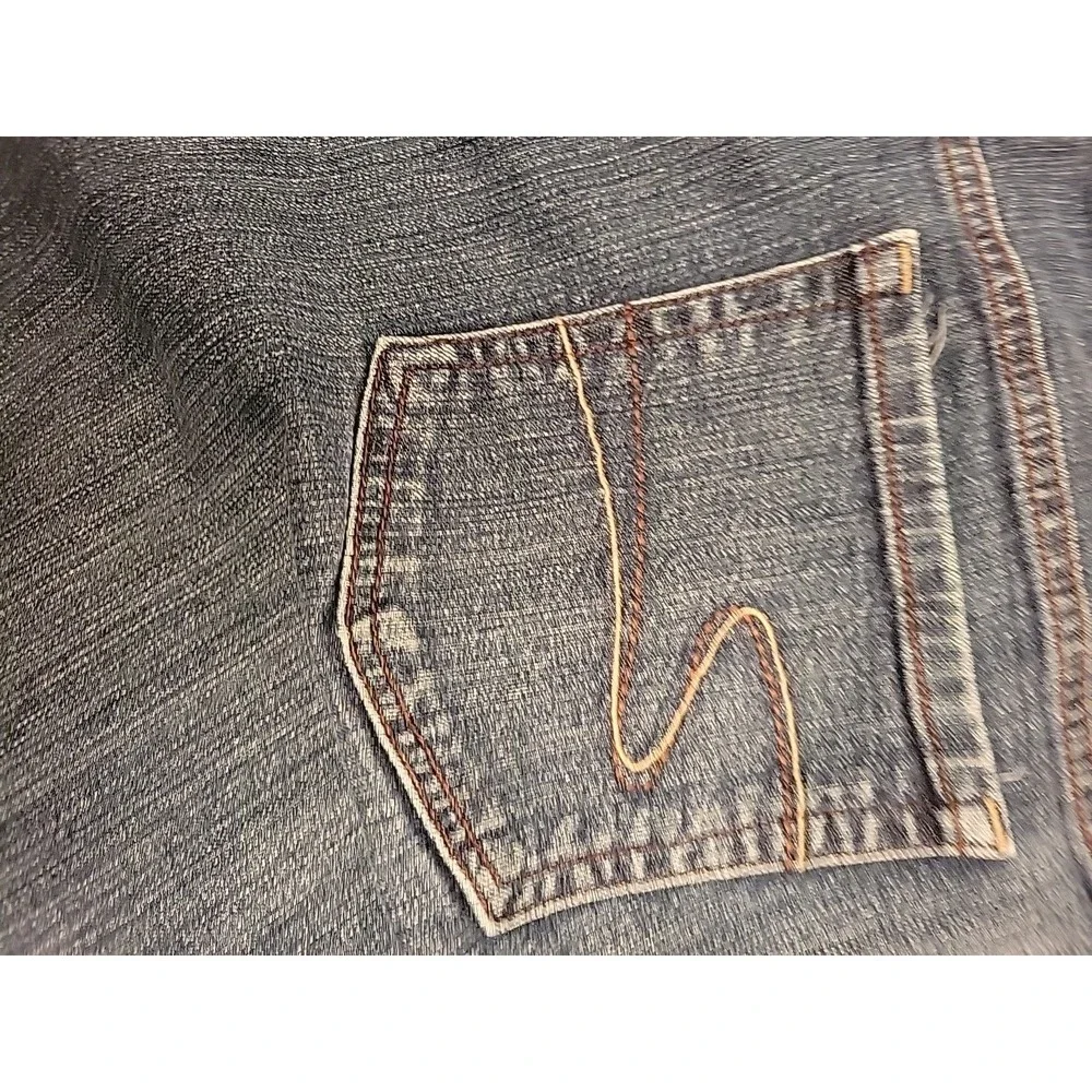 Liz Claiborne Fit Mid Rise Blue jeans Sz 38 X‎ 29 Contoured Waistband